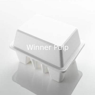Pure White Molded Pulp Packaging Wet-Press Technique and Trimmed Design for Superior Protection